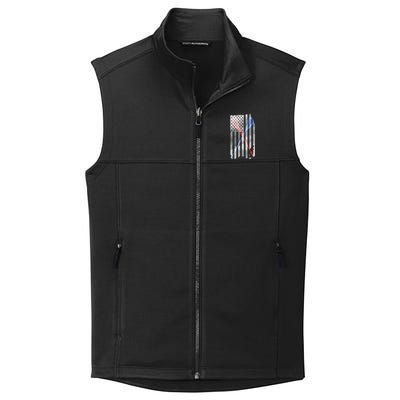 Lacrosse LAX American Flag Collective Smooth Fleece Vest