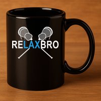 Lacrosse 11oz C Handle Ceramic Mug