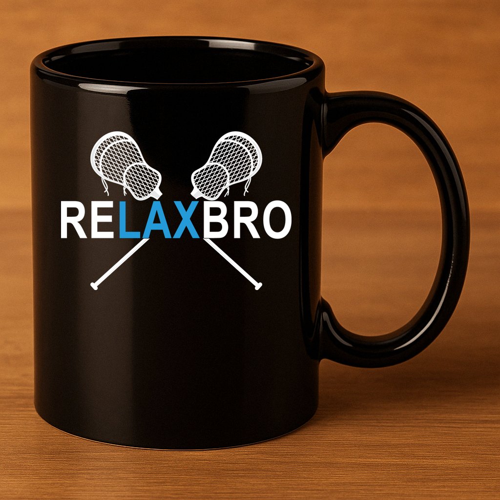 Lacrosse 11oz C Handle Ceramic Mug
