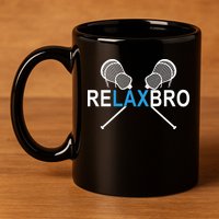 Lacrosse 11oz C Handle Ceramic Mug