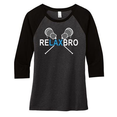 Lacrosse Women's Tri-Blend 3/4-Sleeve Raglan Shirt