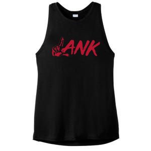 L.A.N.K Let All The Naysayers Know Ladies PosiCharge Tri-Blend Wicking Tank