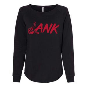 L.A.N.K Let All The Naysayers Know Womens California Wash Sweatshirt