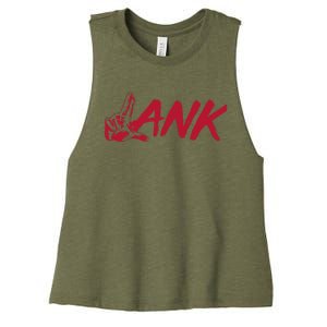 L.A.N.K Let All The Naysayers Know Women's Racerback Cropped Tank