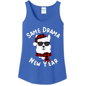 Llama Llama Alpaca Happy New Years Eve Party Decor Pajamas Gift Ladies Essential Tank