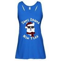 Llama Llama Alpaca Happy New Years Eve Party Decor Pajamas Gift Ladies Essential Flowy Tank