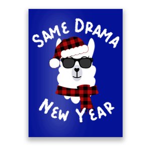 Llama Llama Alpaca Happy New Years Eve Party Decor Pajamas Gift Poster