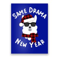 Llama Llama Alpaca Happy New Years Eve Party Decor Pajamas Gift Poster