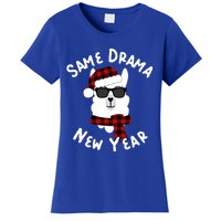 Llama Llama Alpaca Happy New Years Eve Party Decor Pajamas Gift Women's T-Shirt