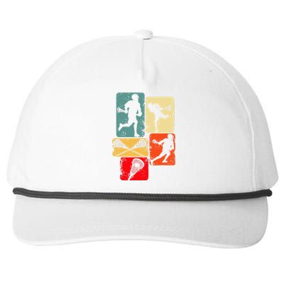 Lacrosse Snapback Five-Panel Rope Hat