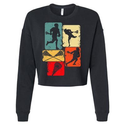 Lacrosse Cropped Pullover Crew