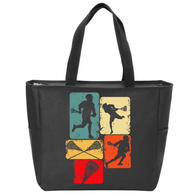 Lacrosse Zip Tote Bag