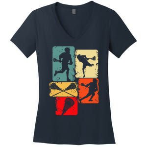 Lacrosse Women's V-Neck T-Shirt