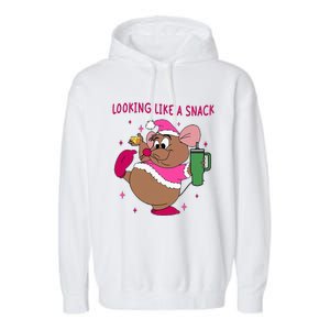 Looking Like A Snack Christmas Trip Garment-Dyed Fleece Hoodie