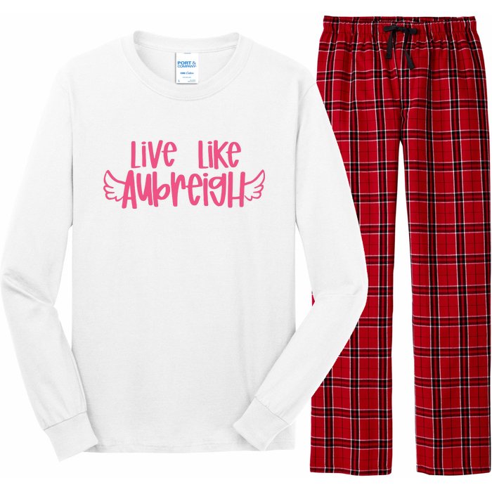 Live Like Aubreigh Long Sleeve Pajama Set