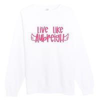 Live Like Aubreigh Premium Crewneck Sweatshirt