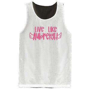 Live Like Aubreigh Mesh Reversible Basketball Jersey Tank