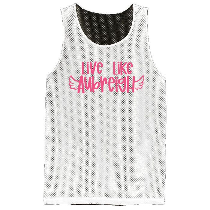 Live Like Aubreigh Mesh Reversible Basketball Jersey Tank