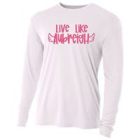 Live Like Aubreigh Cooling Performance Long Sleeve Crew