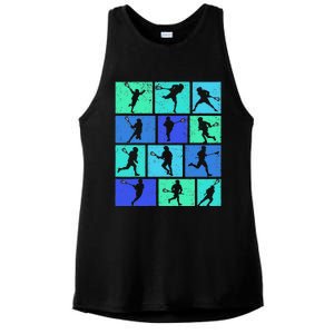 Lacrosse Ladies PosiCharge Tri-Blend Wicking Tank