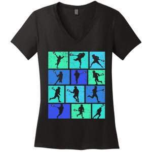 Lacrosse Women's V-Neck T-Shirt