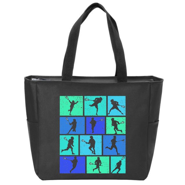 Lacrosse Zip Tote Bag