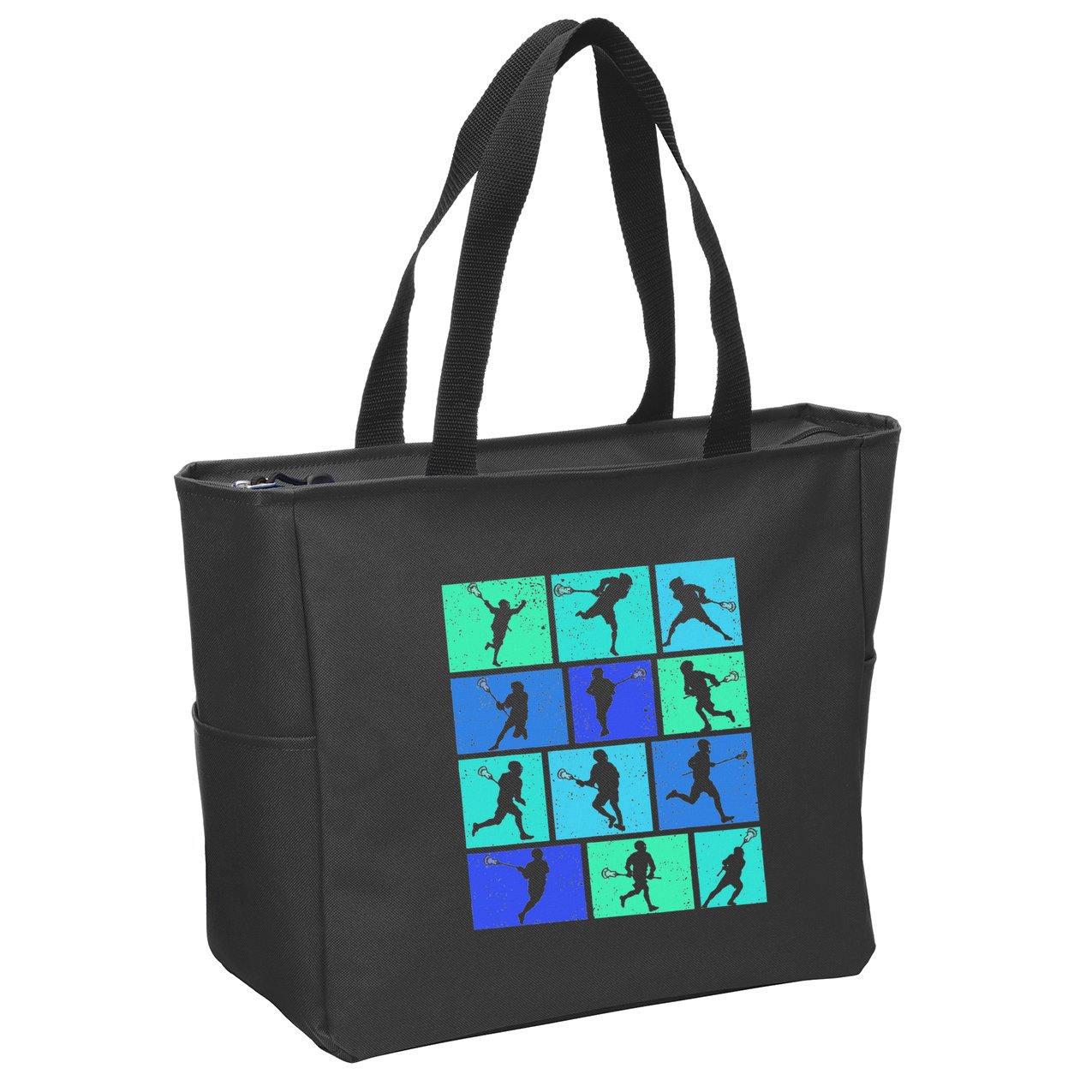 Lacrosse Zip Tote Bag