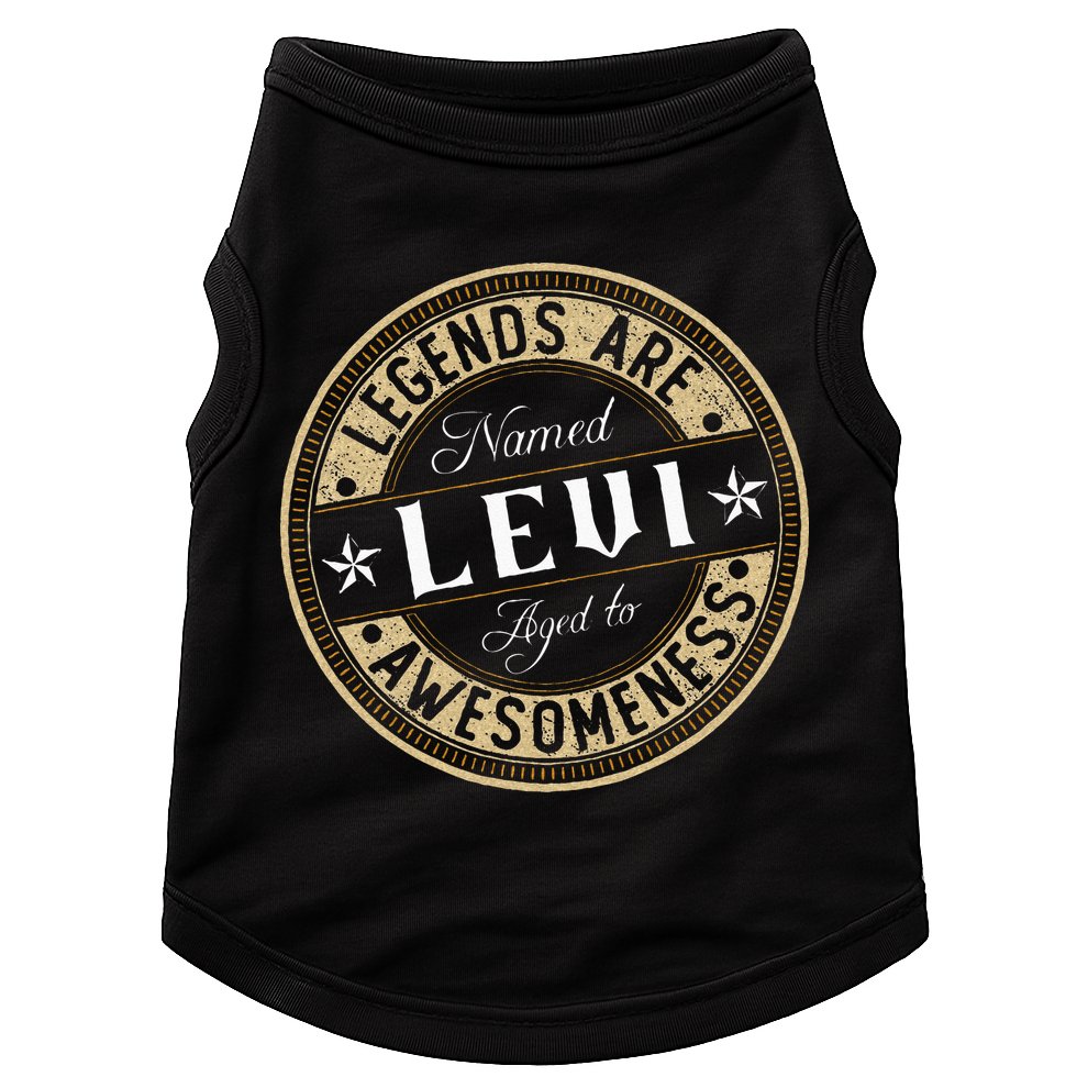Levi Legends Are Named Levi Doggie Tank