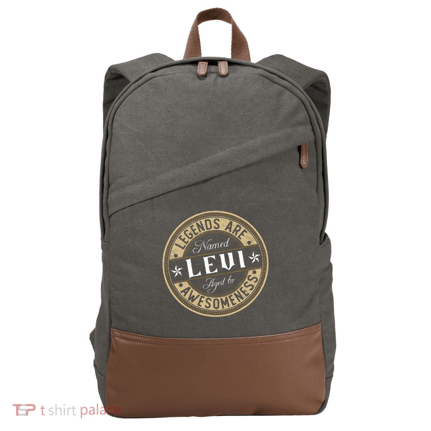 Levi Legends Are Named Levi Cotton Canvas Backpack