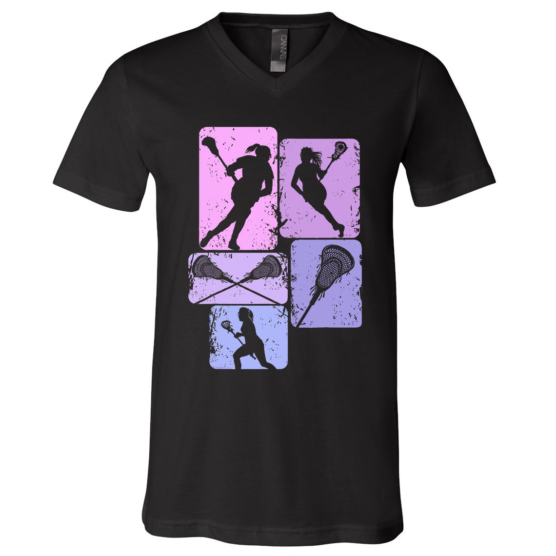 Lacrosse V-Neck T-Shirt
