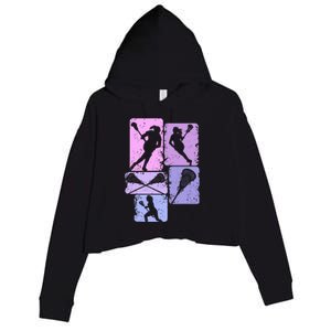 Lacrosse Crop Fleece Hoodie