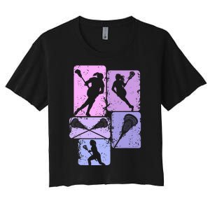 Lacrosse Women's Crop Top Tee