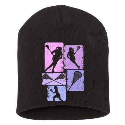 Lacrosse Short Acrylic Beanie