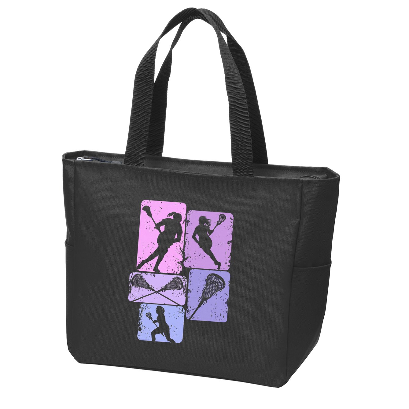 Lacrosse Zip Tote Bag