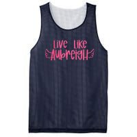 Live Like Aubreigh Mesh Reversible Basketball Jersey Tank