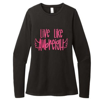 Live Like Aubreigh Womens CVC Long Sleeve Shirt