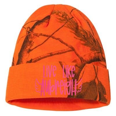 Live Like Aubreigh Kati Licensed 12" Camo Beanie