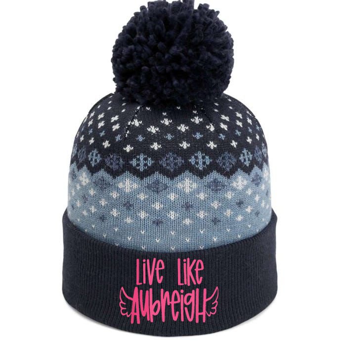 Live Like Aubreigh The Baniff Cuffed Pom Beanie