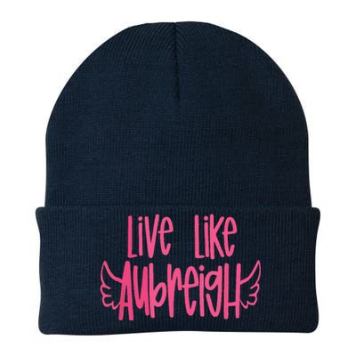 Live Like Aubreigh Knit Cap Winter Beanie