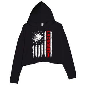 Lacrosse Crop Fleece Hoodie