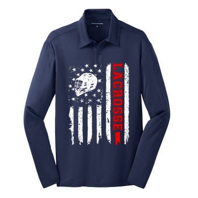 Lacrosse Silk Touch Performance Long Sleeve Polo