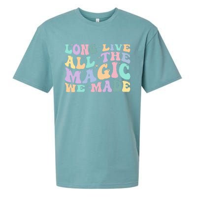 Long Live All The Magic We Made Retro Vintage Sueded Cloud Jersey T-Shirt