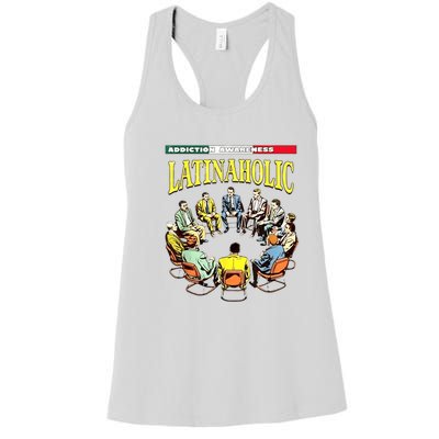 Latinaholic Women's Racerback Tank