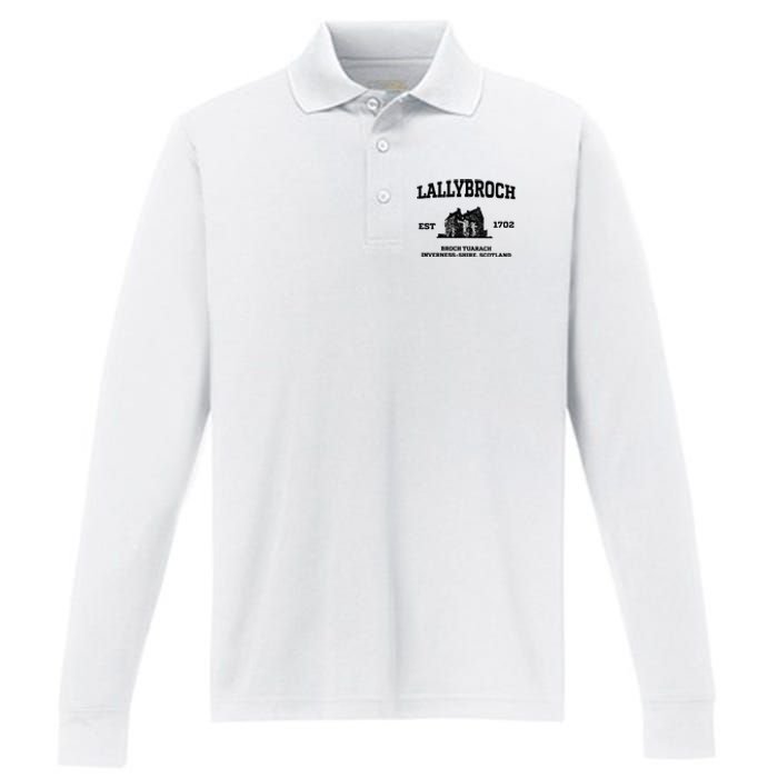 Lallybroch Performance Long Sleeve Polo