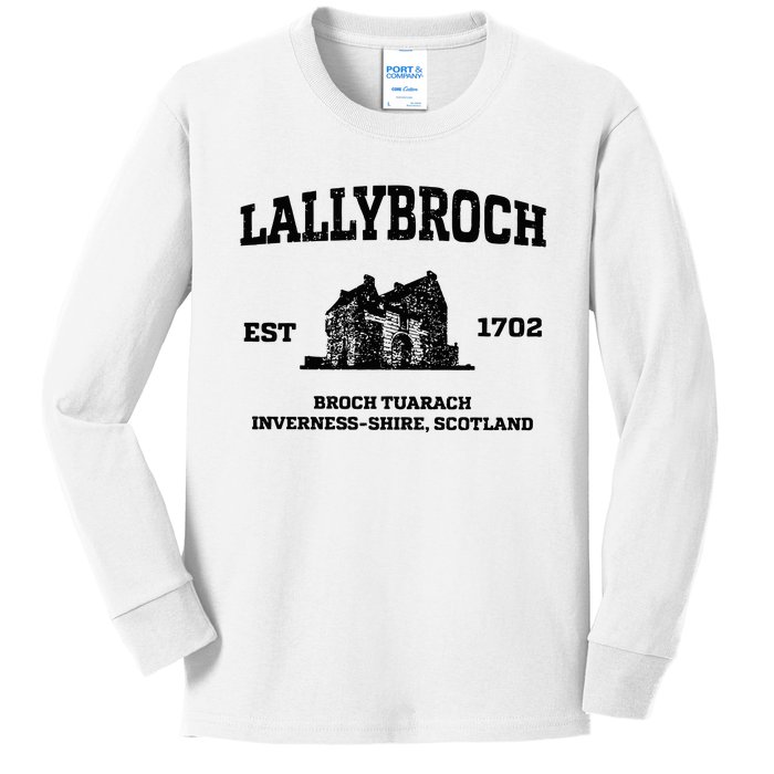 Lallybroch Kids Long Sleeve Shirt