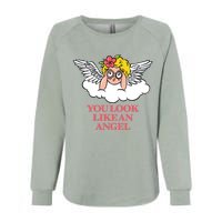 Look Like Angel Womens California Wash Sweatshirt