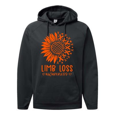 Limb Loss Awareness Performance Fleece Hoodie