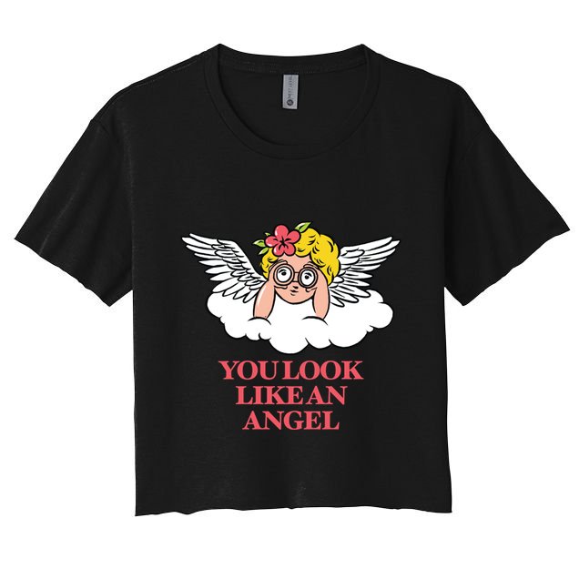 Look Like Angel Crop Top