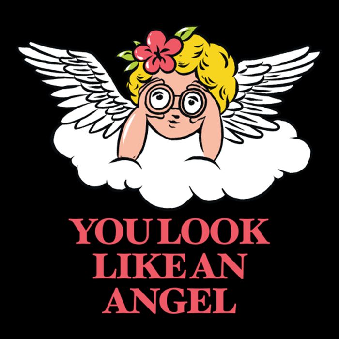 Look Like Angel Zip Tote Bag