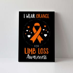 Limb Loss Awareness Ribbon Canvas